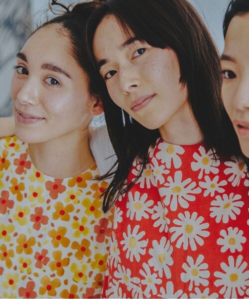 「Freada」 ノースリーブワンピース ONE SIZE ブラウン レディース_画像8