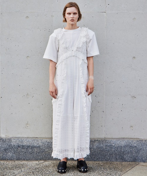 MAISON SPECIAL（メゾンスペシャル） サロペット オーバーオール Lace