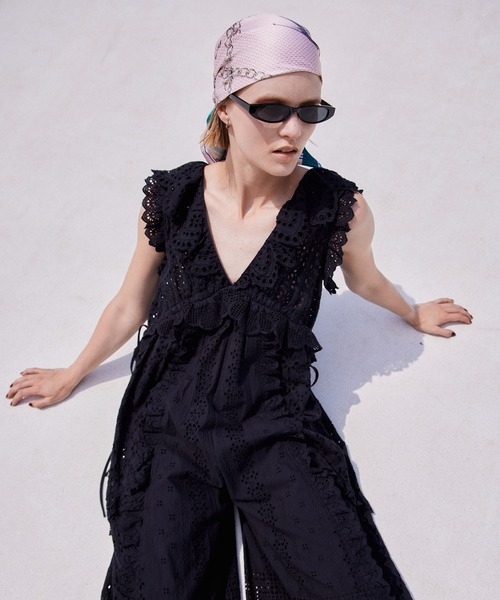 MAISON SPECIAL（メゾンスペシャル） サロペット オーバーオール Lace