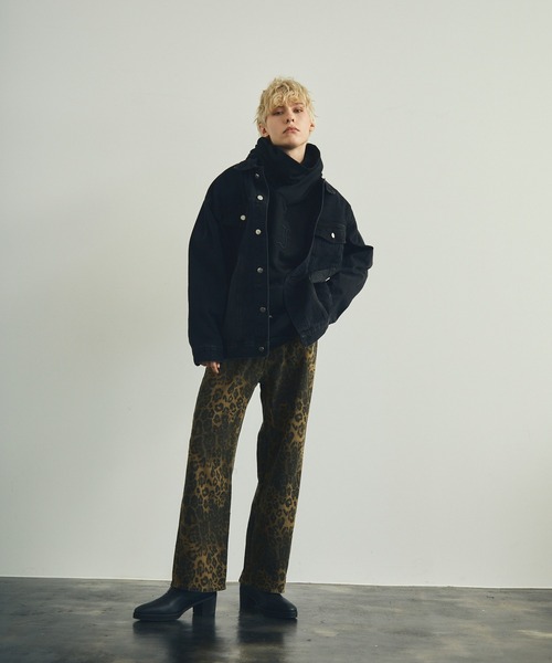 「Shoowtime」 デニムジャケット LARGE ブルー メンズ_画像9