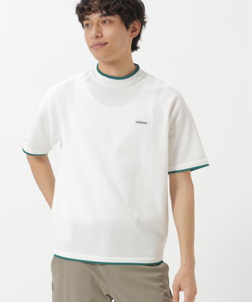 Jack Bunny!!（ジャックバニー） tシャツ 14G2P天竺度詰め半袖PEモック