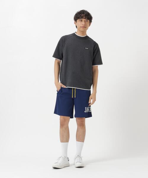 Jack Bunny!!（ジャックバニー） tシャツ 14G2P天竺度詰め半袖PEモック