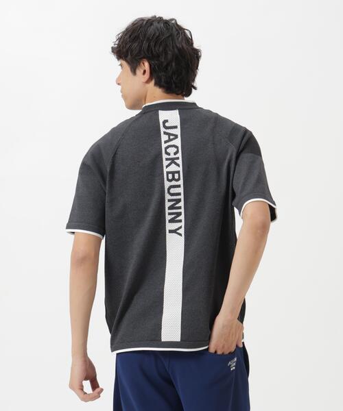Jack Bunny!!（ジャックバニー） tシャツ 14G2P天竺度詰め半袖PEモック