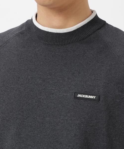 Jack Bunny!!（ジャックバニー） tシャツ 14G2P天竺度詰め半袖PEモック