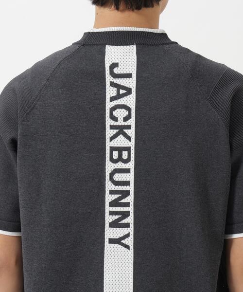 Jack Bunny!!（ジャックバニー） tシャツ 14G2P天竺度詰め半袖PEモック