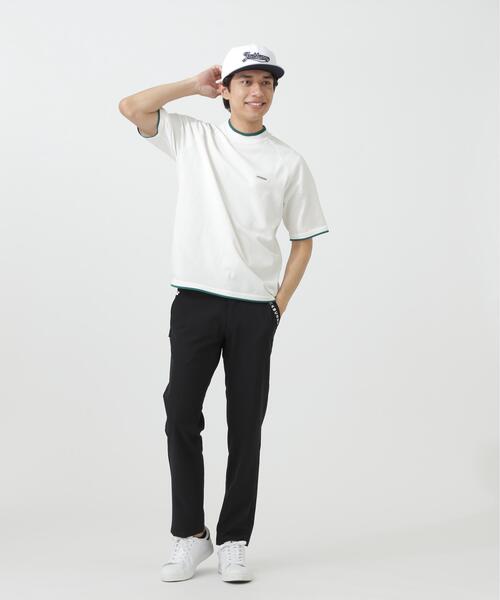 Jack Bunny!!（ジャックバニー） tシャツ 14G2P天竺度詰め半袖PEモック