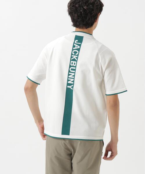 Jack Bunny!!（ジャックバニー） tシャツ 14G2P天竺度詰め半袖PEモック