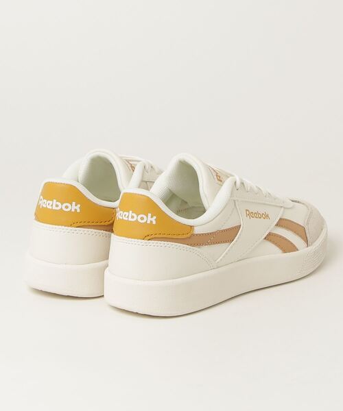 「Reebok」 ローカットスニーカー 24.5cm オフホワイト メンズ_画像2