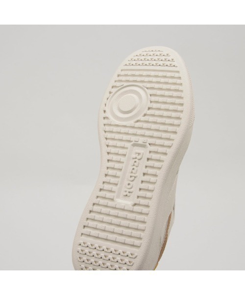 「Reebok」 ローカットスニーカー 24.5cm オフホワイト メンズ_画像6