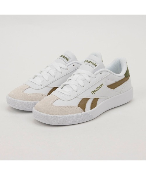「Reebok」 ローカットスニーカー 24.5cm オフホワイト メンズ_画像9