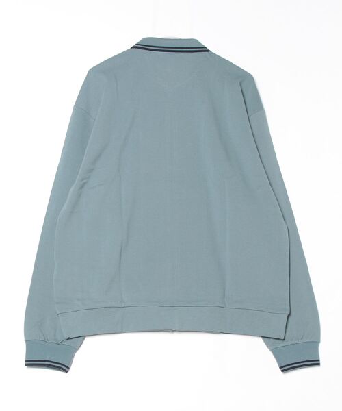 FRED PERRY ブルー 長袖ポロシャツ Lサイズ FRED PERRY（フレッドペリー） 長袖ポロシャツ X-LARGE ライトブルー