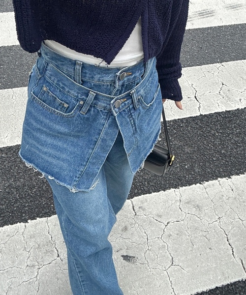 「solleim」 デニムパンツ S ブルー レディース_画像8