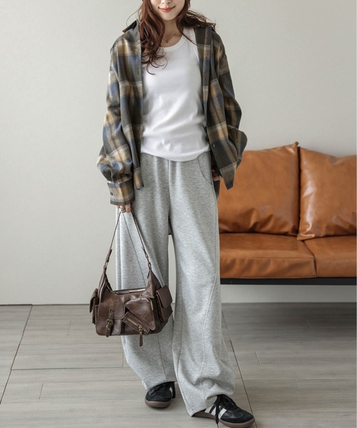 「La-gemme」 長袖シャツ フリー ベージュ レディース_画像3