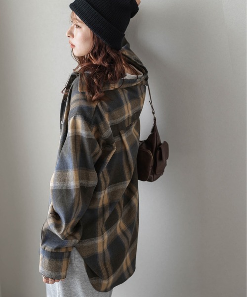 「La-gemme」 長袖シャツ フリー ベージュ レディース_画像8