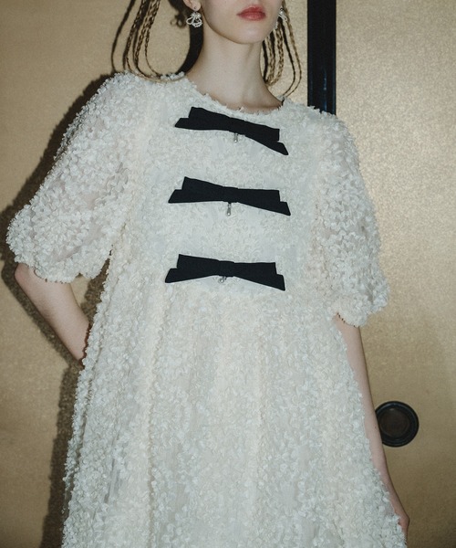 ドレス Baloom ribbon dressの画像
