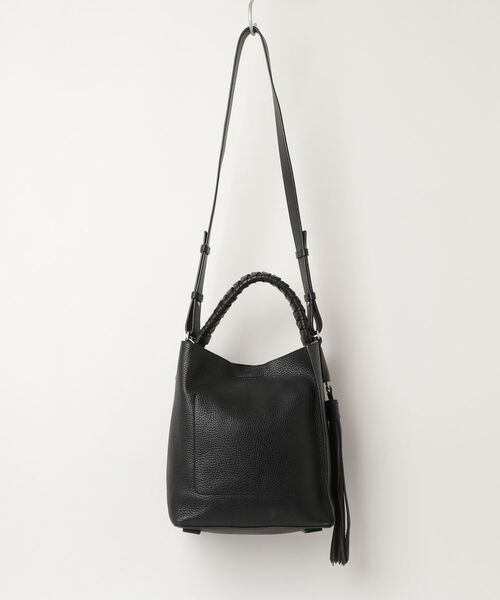 「ALLSAINTS」 2WAYバッグ ONE SIZE ブラック レディース_画像2