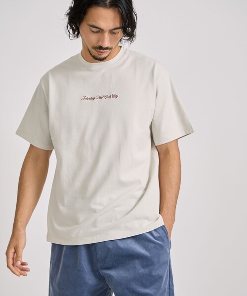 Saturdays NYC（サタデーズ ニューヨークシティ） tシャツ Pique Logo