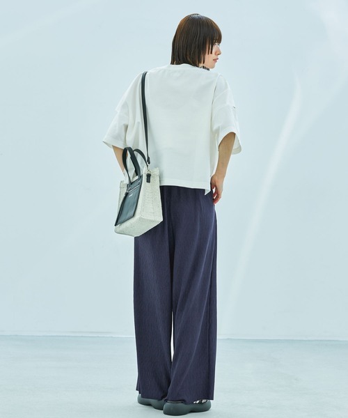 「LAKOLE」 半袖Tシャツ LARGE レッド レディース_画像5