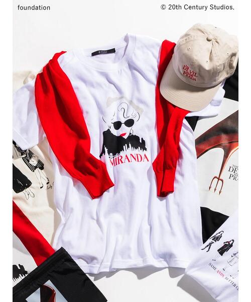 Te chichi（テチチ） tシャツ 半袖 「プラダを着た悪魔」ミランダT