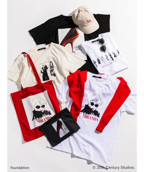 Te chichi（テチチ） tシャツ 半袖 「プラダを着た悪魔」ミランダT