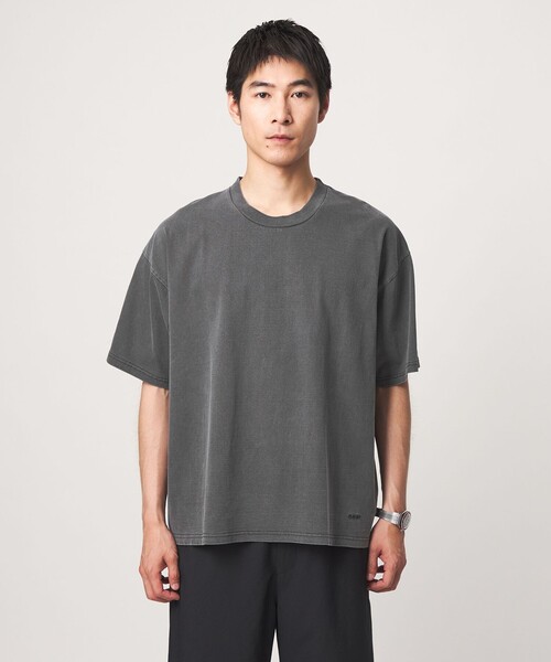 GOAT グレー Tシャツ 半袖 GOAT（ゴート） tシャツ 「別注」「GOAT」ピグメント 半袖 Tシャツ
