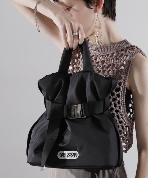 【新品未開封】the band apart × OUTDOOR 2WAYバッグ OUTDOOR PRODUCTS（アウトドアプロダクツ） 2WAYバッグ FREE ブラック