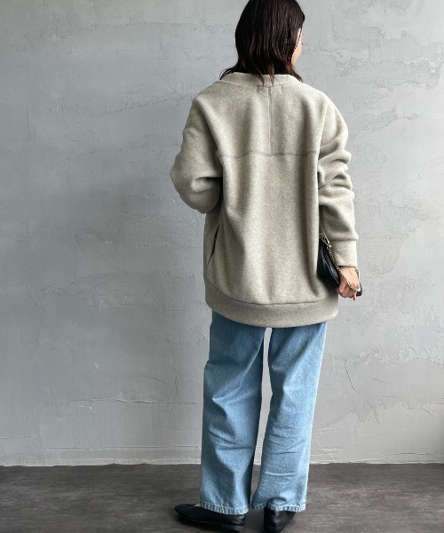 「AMERICANA」 ノーカラージャケット ONE SIZE オリーブ レディース_画像5