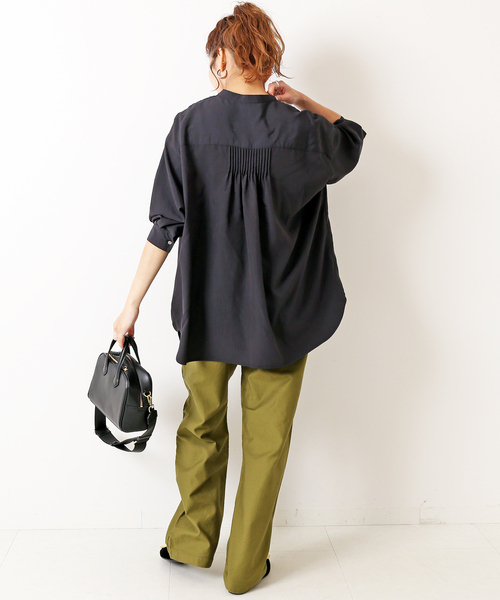 「Spick & Span」 長袖ブラウス FREE アイボリー レディース_画像5
