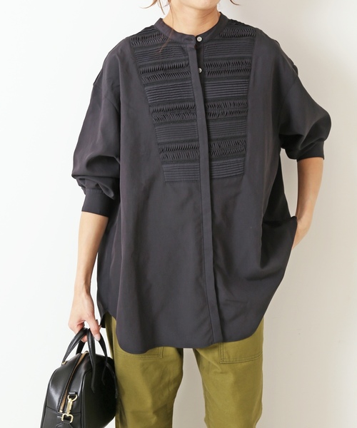 「Spick & Span」 長袖ブラウス FREE アイボリー レディース_画像7