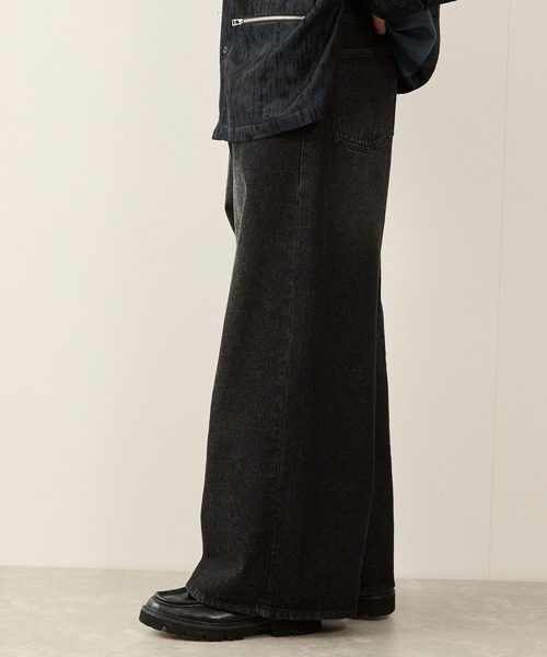 「JUNRED」 デニムパンツ M ネイビー メンズ_画像6