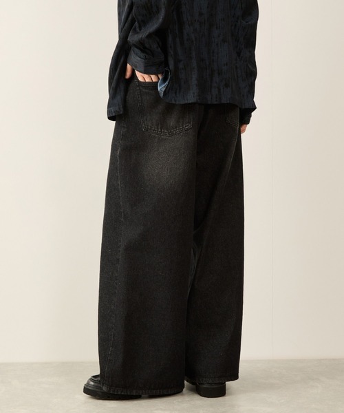 「JUNRED」 デニムパンツ M ネイビー メンズ_画像7