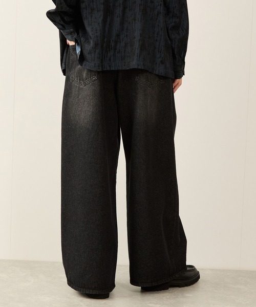 「JUNRED」 デニムパンツ M ネイビー メンズ_画像8