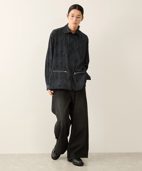 「JUNRED」 デニムパンツ M ネイビー メンズ_画像9