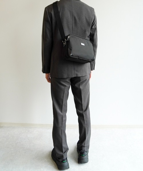 MACKINTOSH PHILOSOPHY × PORTER / ショルダーバッグ/ナイロン/BLK