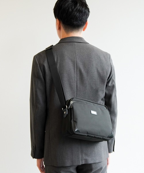 porter×philosophy ポーター×フィロソフィー MACKINTOSH PHILOSOPHY × PORTER / ショルダーバッグ/ナイロン/BLK
