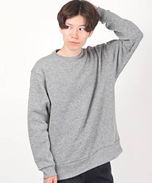 LUXSTYLE（ラグスタイル） セーター ニット フリースクルーネック