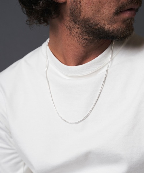 Magine（マージン） ネックレス SILVER KIHEI CHAIN NECKLACE 60CM