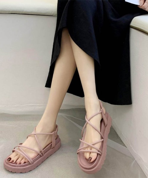 サンダル 大人シルエット 厚底ストラップサンダル Zozotown Paypayモール店 通販 Paypayモール