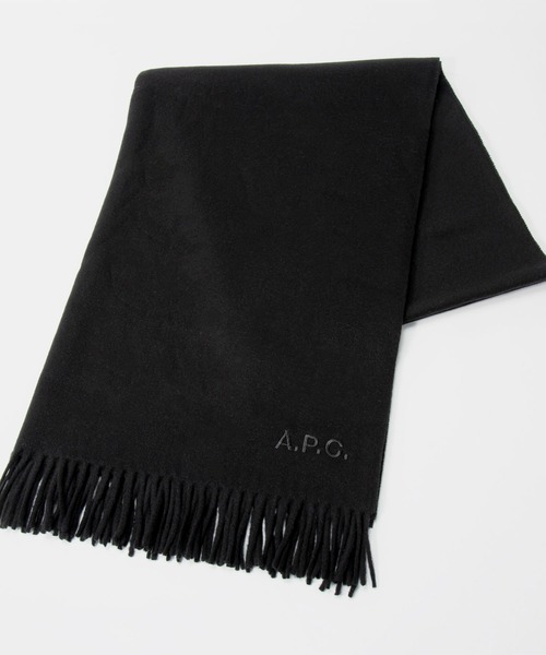 A.P.C. マフラー Alix アー・ペー・セー アリックス 刺繍入り