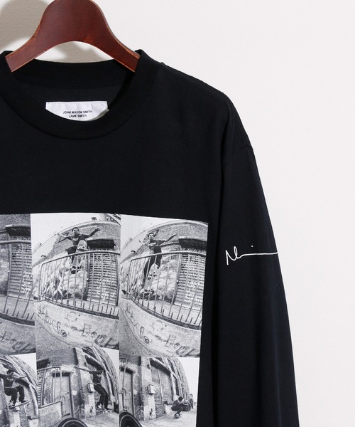 JANESMITH グラフィック長袖Tシャツ JANESMITH ジェーンスミス / ANTHONY IN BROOKLYN LONG SLEEVE T