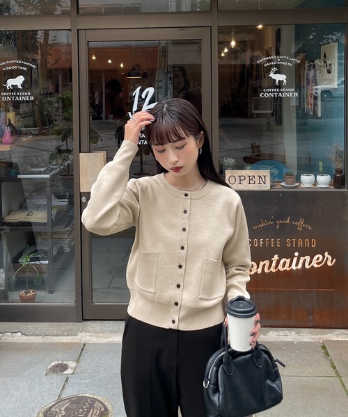 カーディガン ポケットカーディガン レディース : ZOZOTOWN Yahoo!店