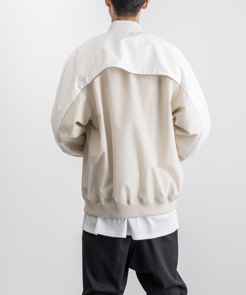 ブルゾン アウター MA1 DOUBLE ZIP BLOUSON メンズの画像