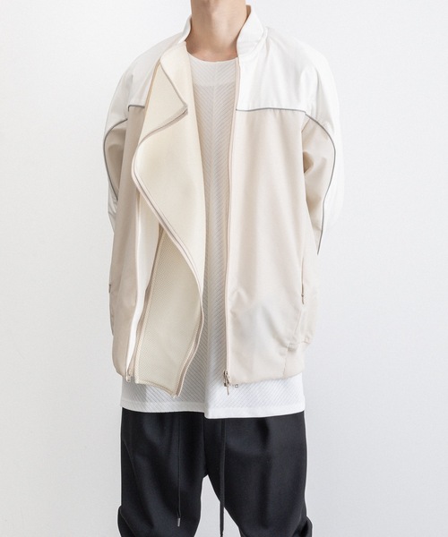 ブルゾン アウター MA1 DOUBLE ZIP BLOUSON メンズの画像