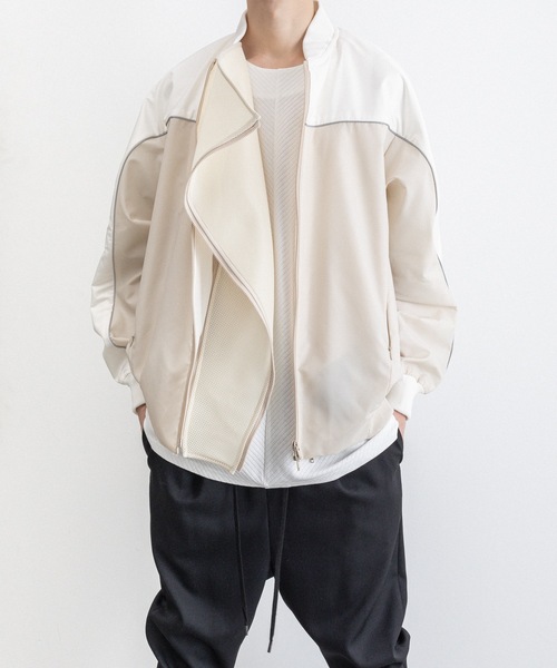 ブルゾン アウター MA1 DOUBLE ZIP BLOUSON メンズの画像