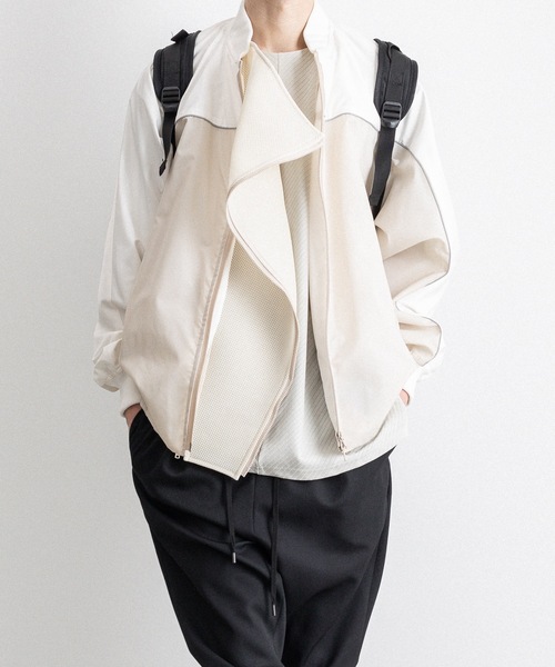 ブルゾン アウター MA1 DOUBLE ZIP BLOUSON メンズの画像