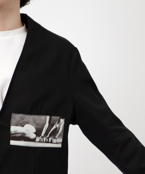 ALMOSTBLACK（オールモストブラック） コート ジャケット NO COLLAR