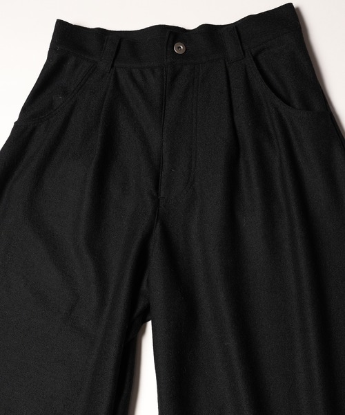 パンツ bedsidedrama wide pants bedsidedrama（ベッドサイドドラマ） ワイドパンツ パンツ Erode Knit