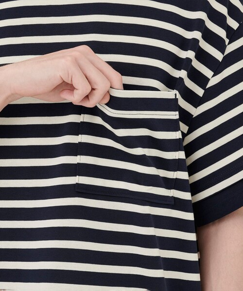 united tokyo（メンズ半袖Tシャツ、カットソー）（柄：ボーダー