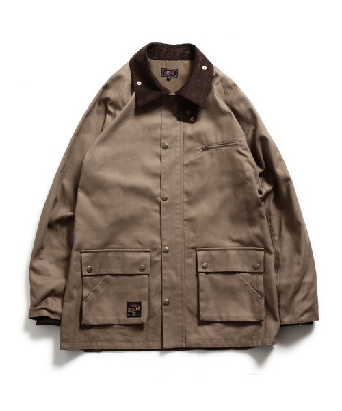 ROTAR ブルゾン アウター Herringbone Hunting Jacket メンズ 
