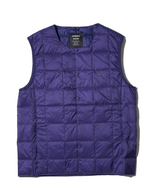 ジャケット・アウター 23AW GRAMICCI TAION G3FU-J100-TG GOLD XS GRAMICCI タイオン グラミチ Gramicci TAION ダウン ベスト